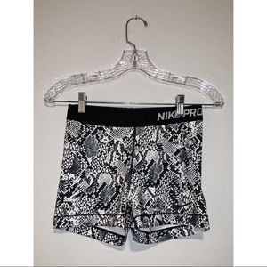 “3 Nike Pros — Snakeskin